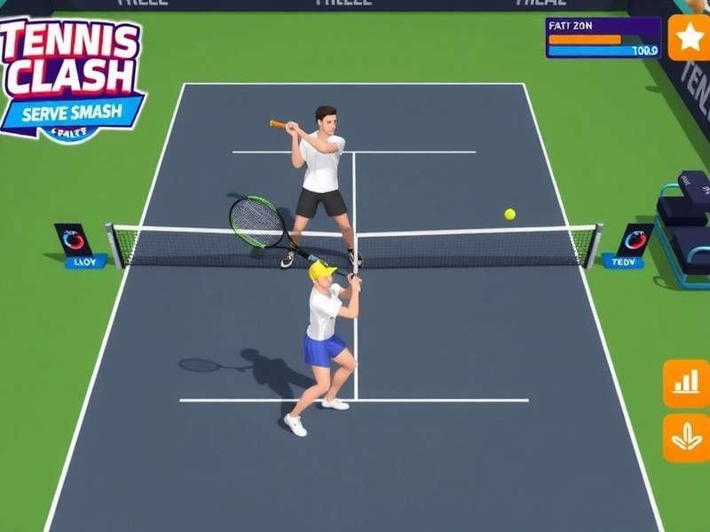 Tennis Clash Serve Smash Gameplay Features Tennis Clash Gameplay Mechanics